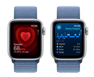 Apple Watch SE 2 40/Silver Aluminum/Winter Blue Sport Loop LTE - 1180711 - zdjęcie 5